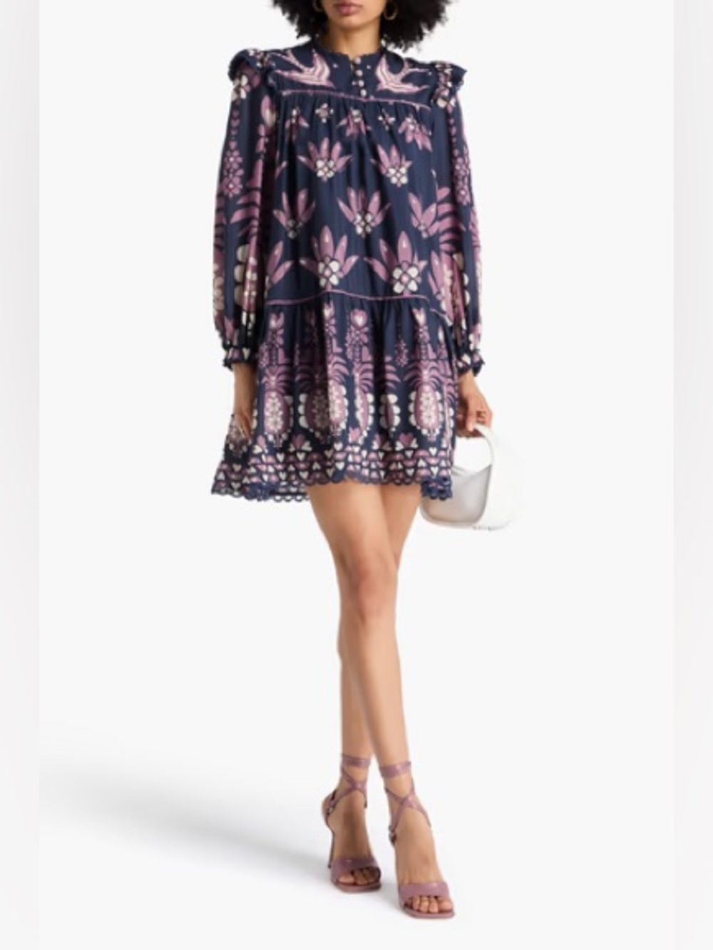 Farm Rio Ainika Martina Floral Shift Dress
